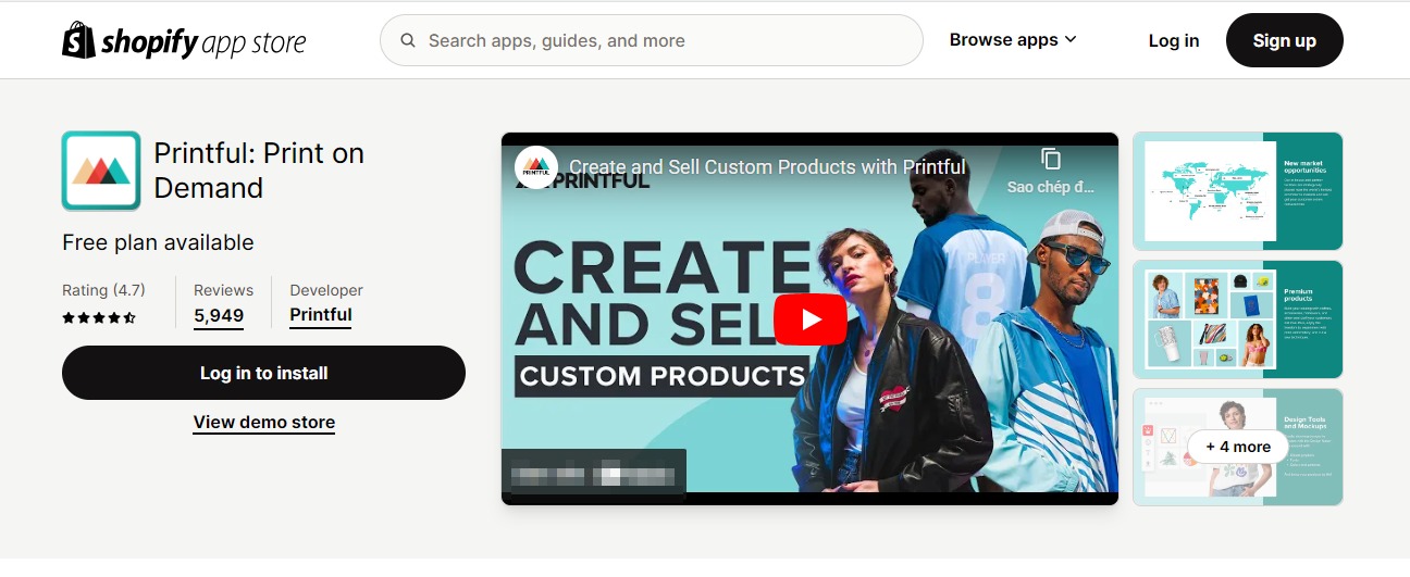 Printful: Print on Demand